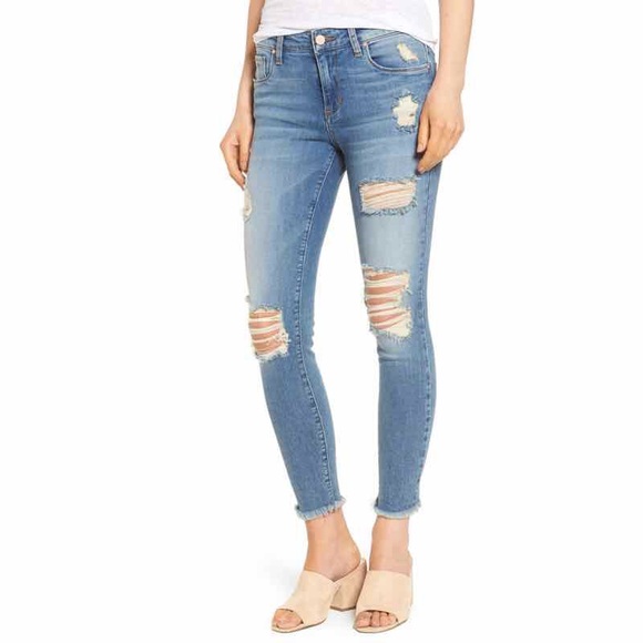 Denim - Nordstrom Ripped Skinny Jeans